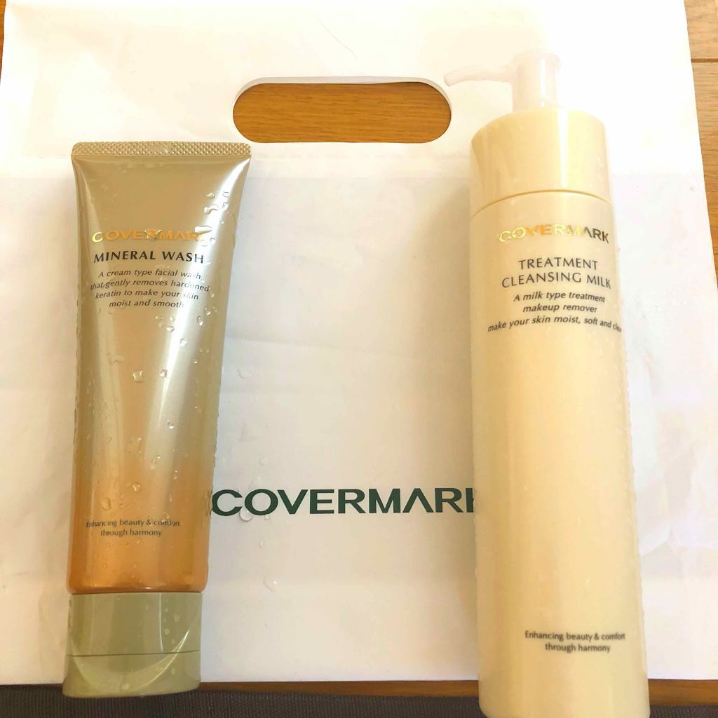 ミネラルウォッシュ/COVERMARK/洗顔フォームを使ったクチコミ（1枚目）