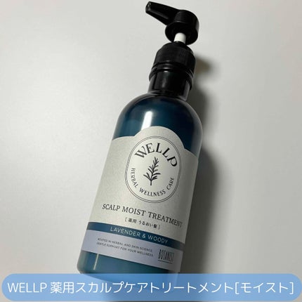 薬用スカルプケアシャンプー/トリートメント モイスト/WELLP/市販シャンプーを使ったクチコミ(4枚目)