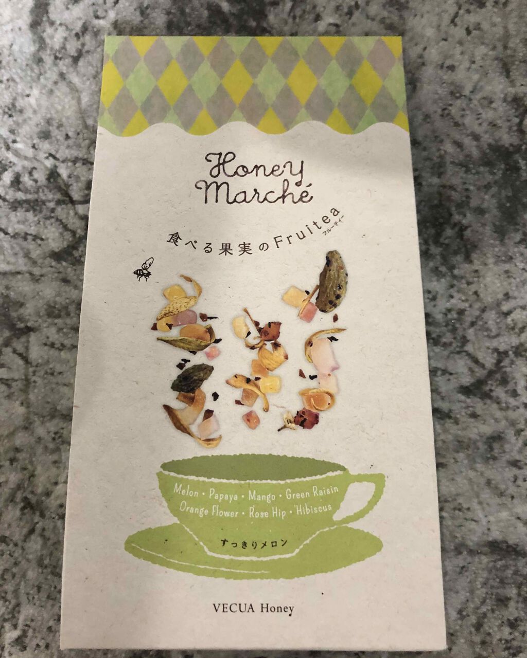 ハニーマルシェ 食べる果実のフルーティー/VECUA Honey/ドリンクを使ったクチコミ（1枚目）