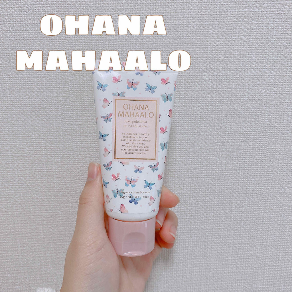 オハナ・マハロ フレグランス ハンドクリーム (リコ プレレフア)/OHANA MAHAALO/ハンドクリームを使ったクチコミ（1枚目）