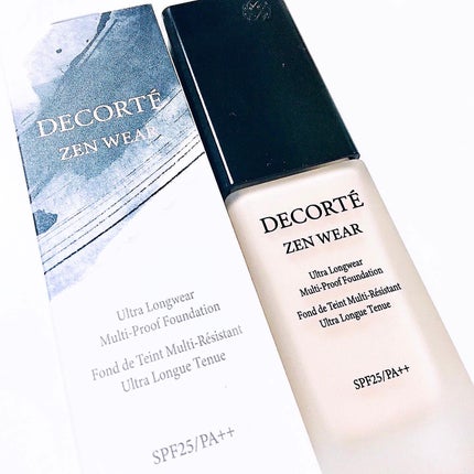 ゼン ウェア フルイド/DECORTÉ/リキッドファンデーションを使ったクチコミ(2枚目)
