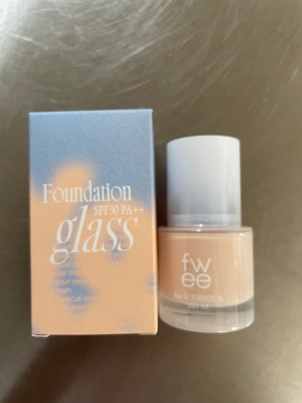 フィーファンデーションガラス/fwee/リキッドファンデーションを使ったクチコミ(1枚目)