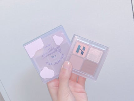 ホリカホリカ マイフェイブシャドウパレット(4カラー)/HOLIKA HOLIKA/アイシャドウパレットを使ったクチコミ(1枚目)