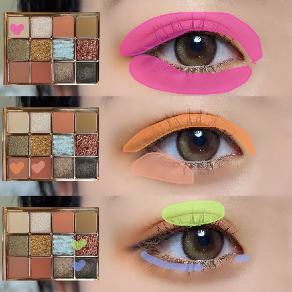 グラムチェンジマルチパレット/A.BLACK/マルチパレットを使ったクチコミ（3枚目）