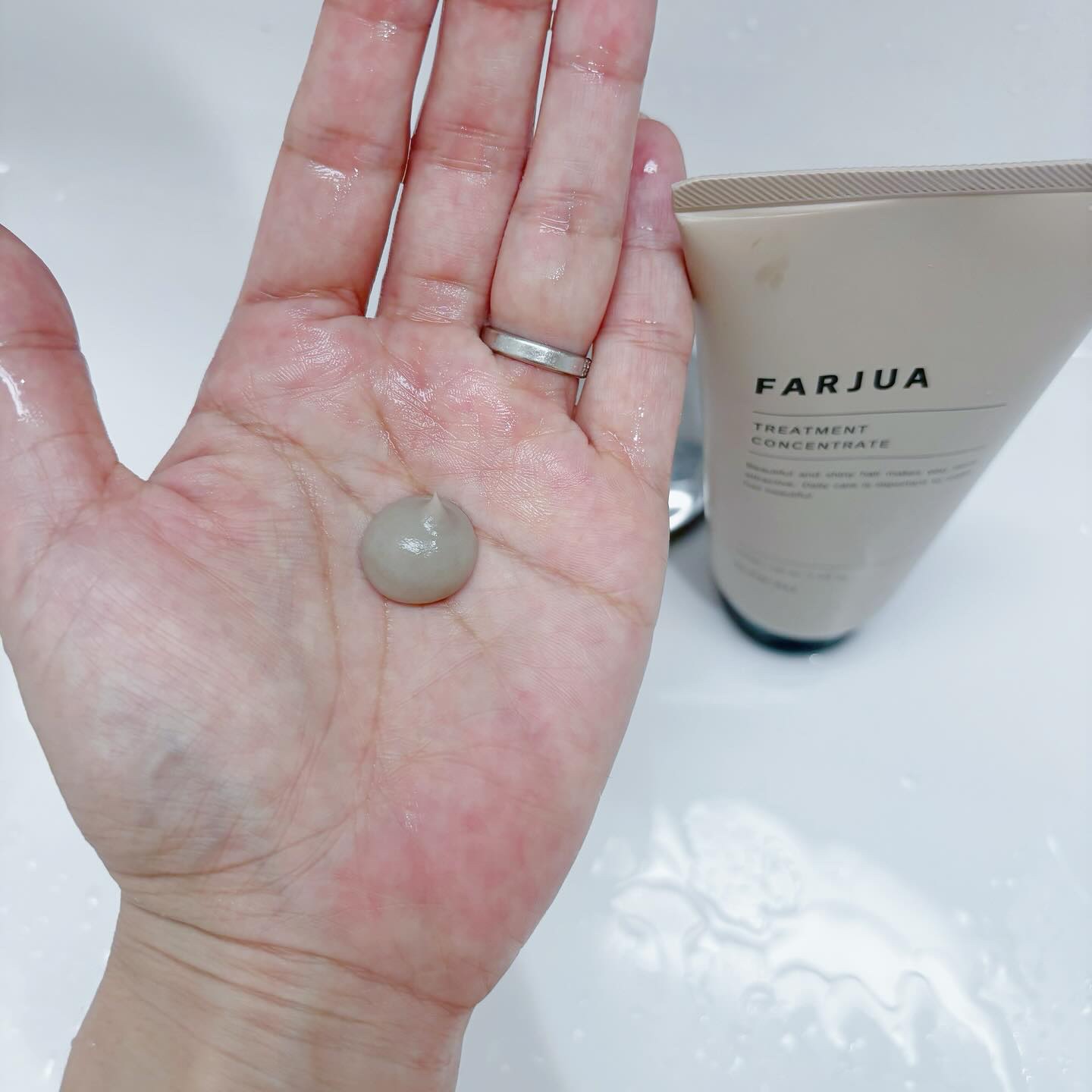 ファルジュア トリートメント コンセントレート/サンコール/洗い流すヘアトリートメントを使ったクチコミ（3枚目）