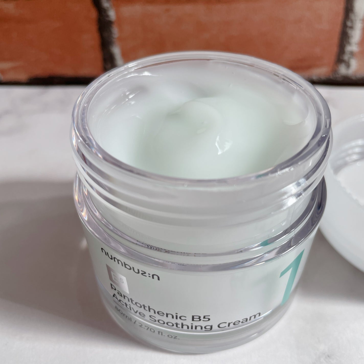 1番 塗るパントテン酸スージングクリーム/numbuzin/フェイスクリームを使ったクチコミ(2枚目)