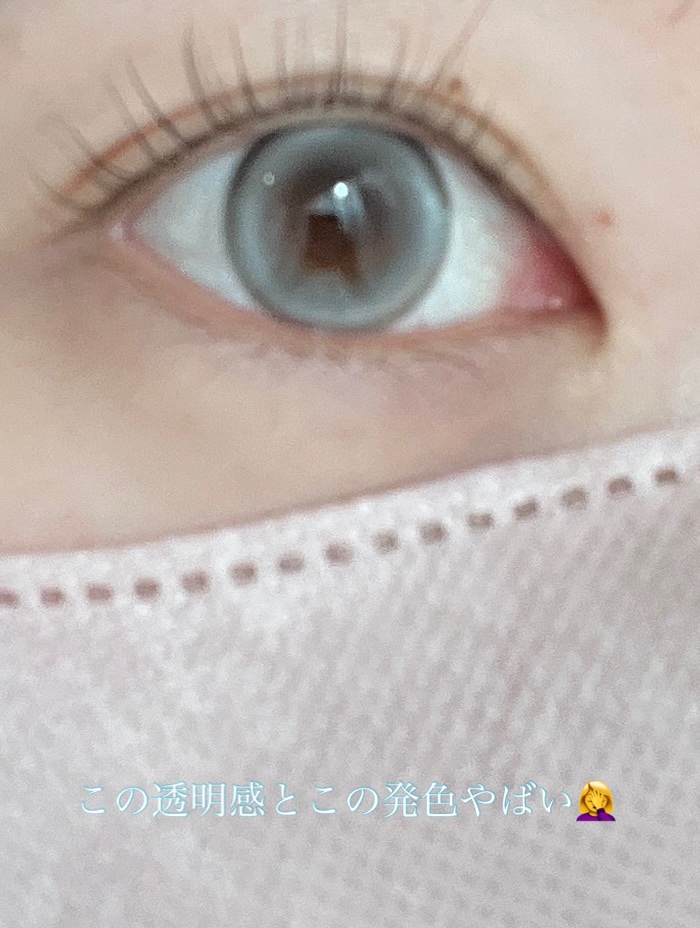 Pondy Kristin/Hapa kristin/１ヶ月（１MONTH）カラコンを使ったクチコミ（2枚目）