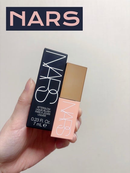 アフターグロー リキッドブラッシュ/NARS/リキッドチークを使ったクチコミ(1枚目)