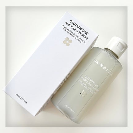 グルタチオンアンプルトナー/SKIN&LAB/化粧水を使ったクチコミ(1枚目)
