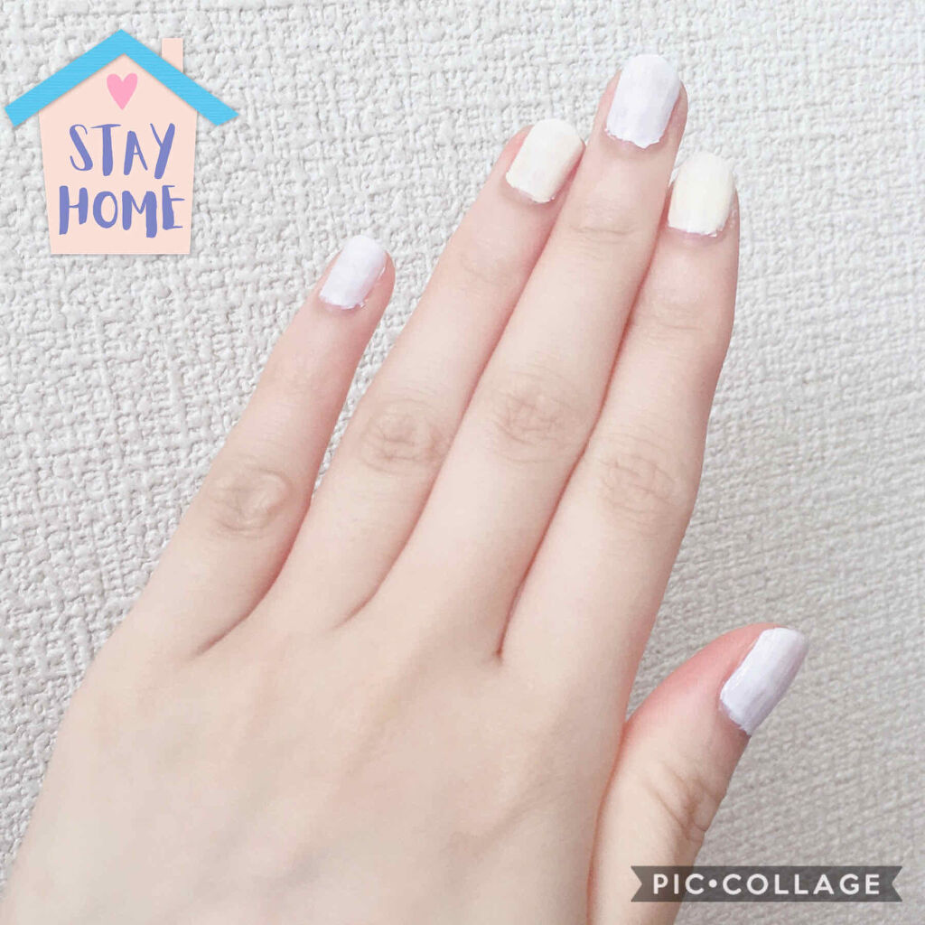 ピールオフマニキュア/キャンドゥ/マニキュアを使ったクチコミ（3枚目）