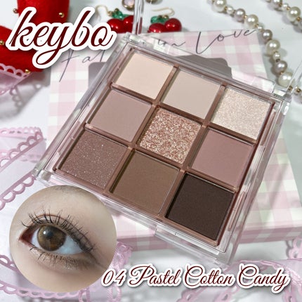 KEYBO FALL IN LOVE SHADOW PALETTE/keybo/アイシャドウパレットを使ったクチコミ(1枚目)