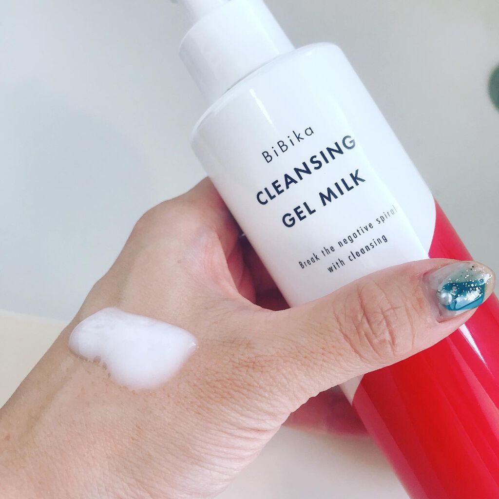 クレンジングジェルミルク/BiBika/ミルククレンジングを使ったクチコミ(2枚目)