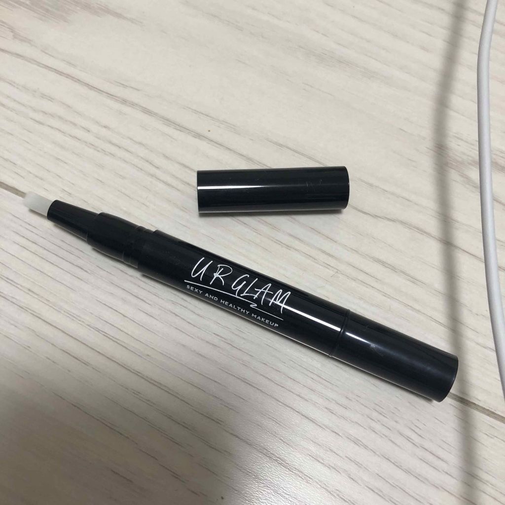 UR GLAM　EYESHADOW BRUSH A/U R GLAM/メイクブラシを使ったクチコミ（2枚目）