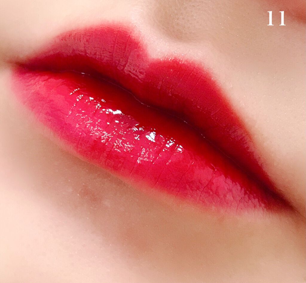 ホリカホリカ ハートクラッシュグローティントエアー/HOLIKA HOLIKA/リップティントを使ったクチコミ（2枚目）