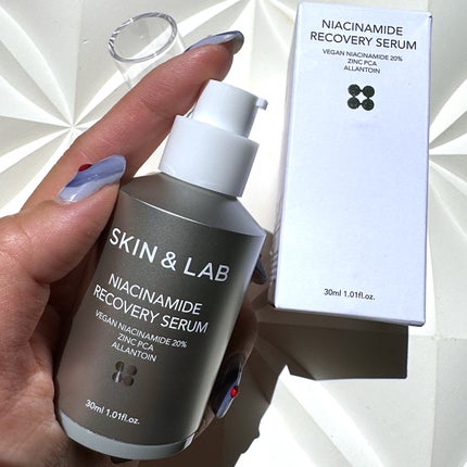 ヴィーガンナイアシンアミドリカバリーセラム/SKIN&LAB/美容液を使ったクチコミ(3枚目)