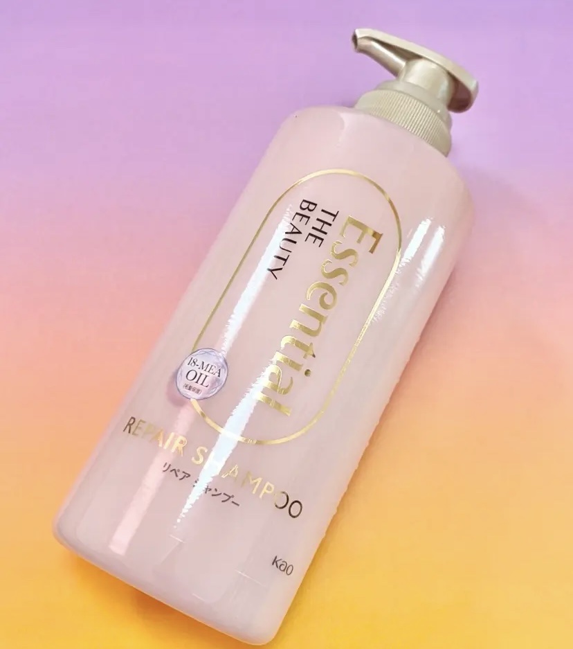 ザビューティ リペアシャンプー・コンディショナー シャンプー本体 450ml/エッセンシャル/市販シャンプーを使ったクチコミ（1枚目）