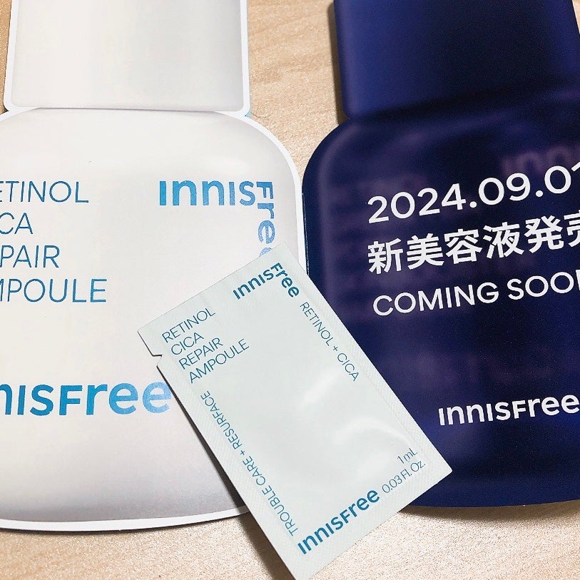 レチノール シカ リペア セラム/innisfree/美容液を使ったクチコミ(4枚目)