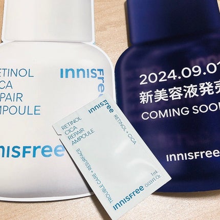 レチノール シカ リペア セラム/innisfree/美容液を使ったクチコミ(4枚目)