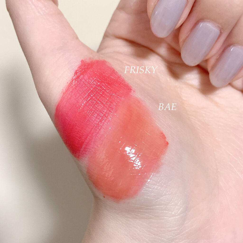 ハートクラッシュジェリーベルベットティント/HOLIKA HOLIKA/リップティントを使ったクチコミ（3枚目）