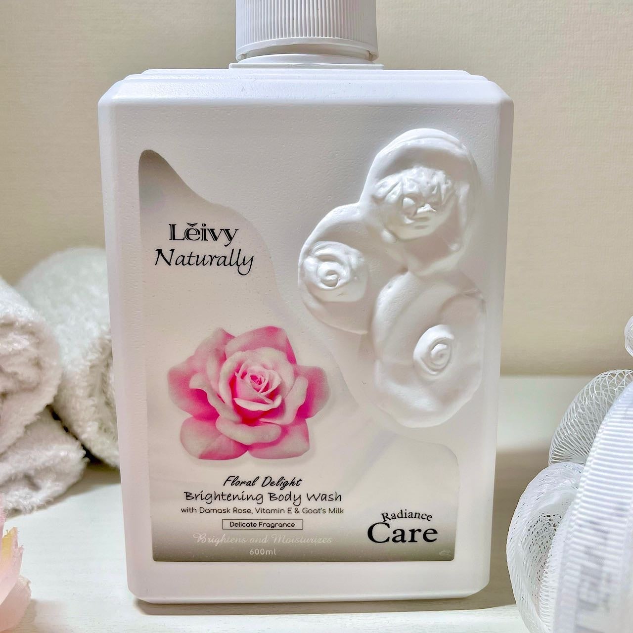ラディアンスボディシャンプー ダマスクローズ/Leivy/ボディソープを使ったクチコミ(2枚目)