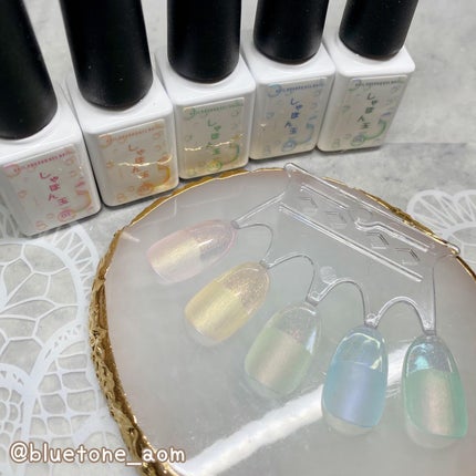 しゃぼん玉ジェル/ネイル工房/ジェルネイルを使ったクチコミ(9枚目)