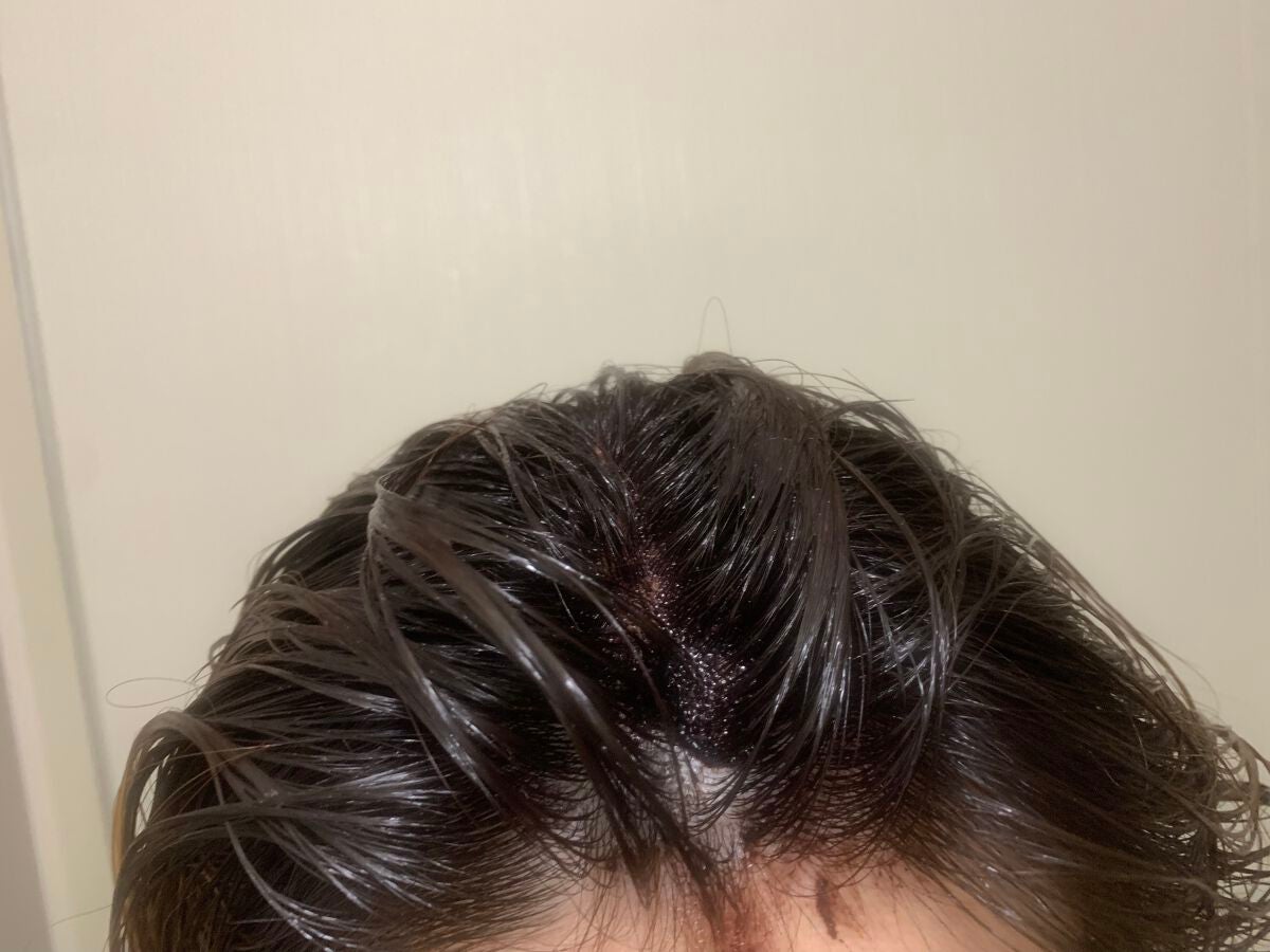 RJヘアカラートリートメント/アピセラピーコスメティクス/洗い流すヘアトリートメントを使ったクチコミ(4枚目)