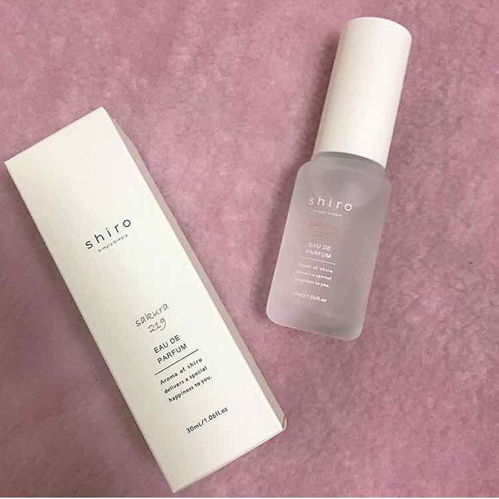オードパルファン sakura219/SHIRO/香水(レディース)を使ったクチコミ（1枚目）