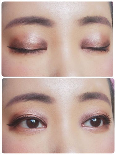 UR GLAM　BLOOMING EYE COLOR PALETTE/U R GLAM/アイシャドウパレットを使ったクチコミ（3枚目）