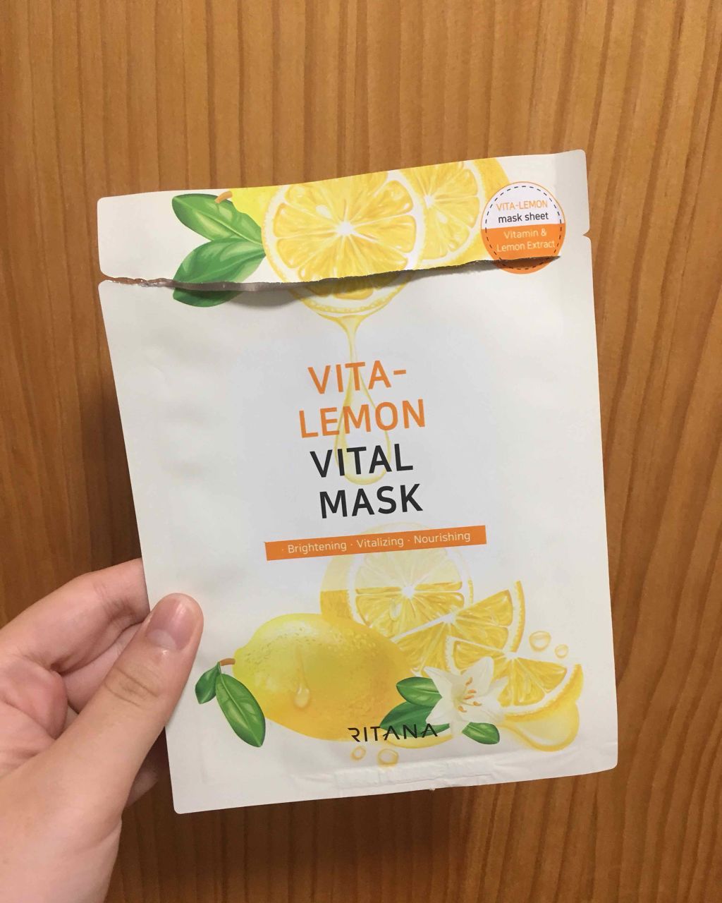 Ritana ritana lemon vital mask