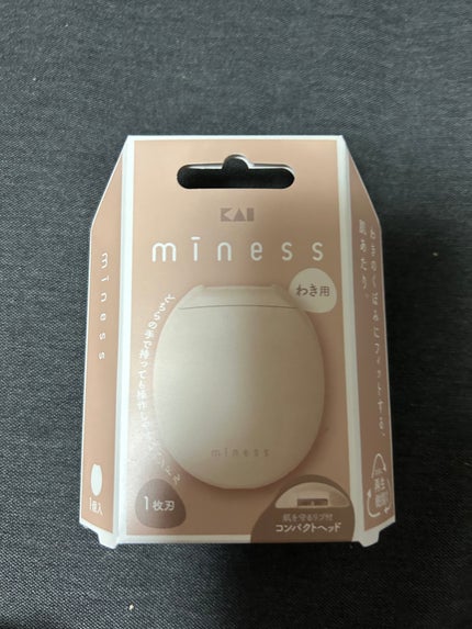 miness わき用カミソリ/貝印/シェーバーを使ったクチコミ(1枚目)