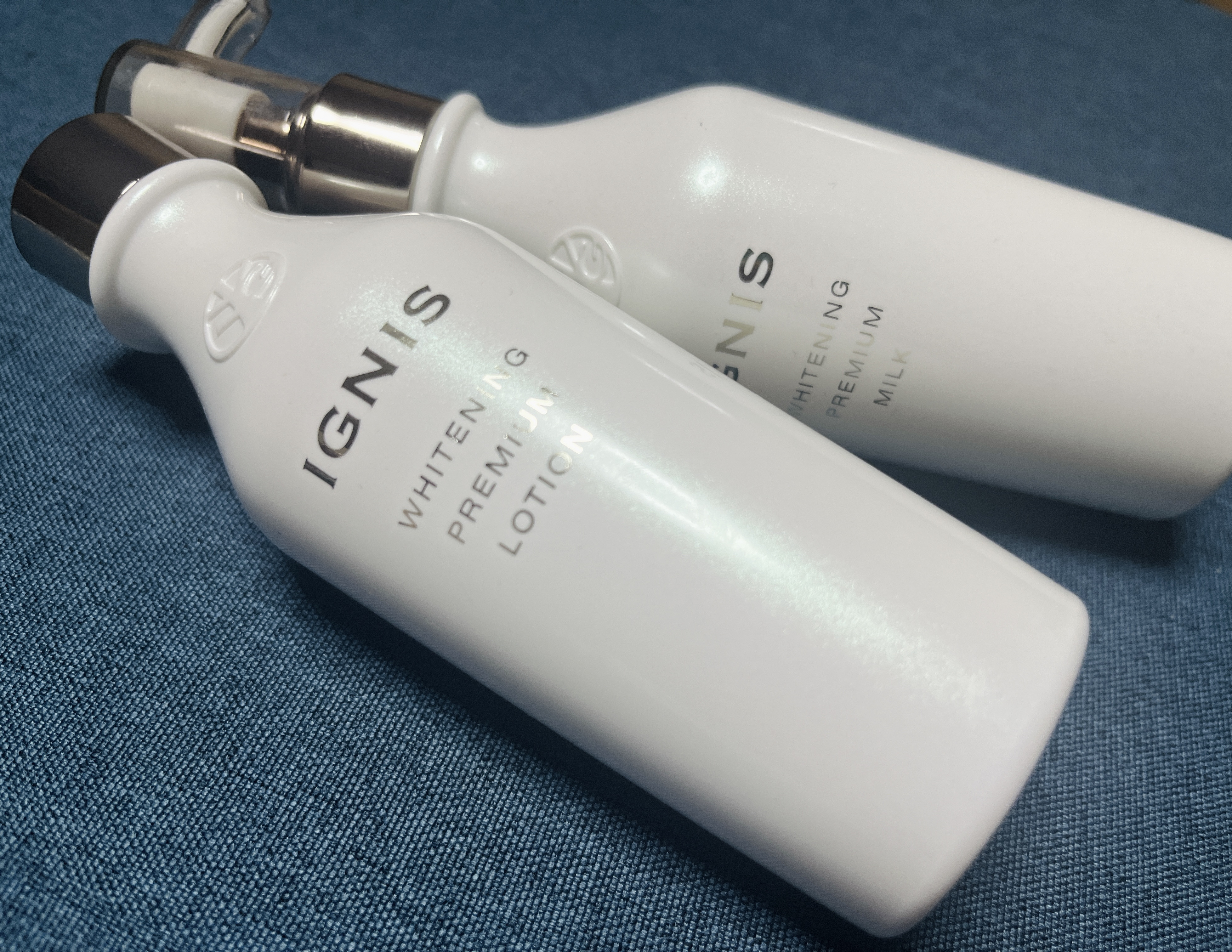 ホワイトニング プレミアム ミルク/IGNIS/乳液を使ったクチコミ（1枚目）