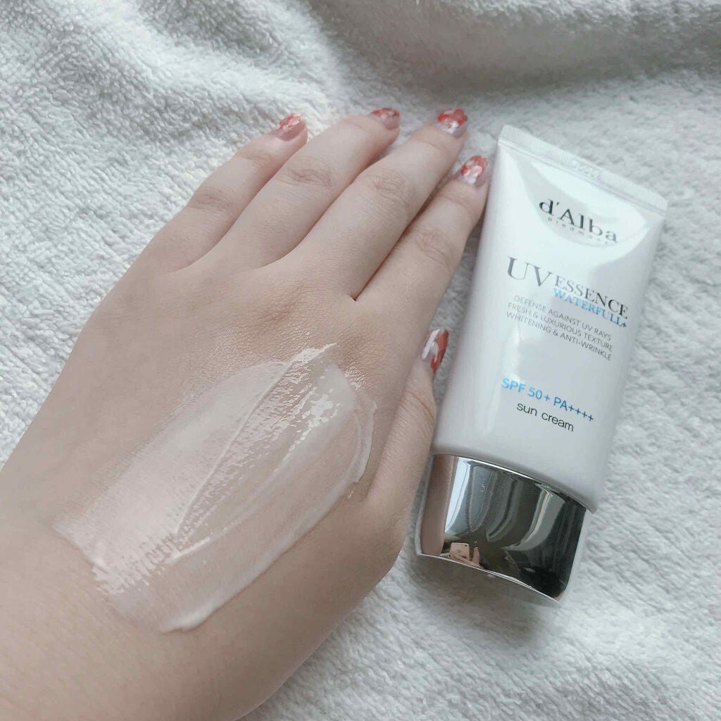 ダルバ ウォータフル エッセンス サンクリーム/ダルバ/日焼け止めクリームを使ったクチコミ(3枚目)