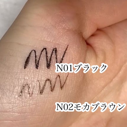 フローティングカラーリキッドアイライナー/COLORKEY/リキッドアイライナーを使ったクチコミ(5枚目)