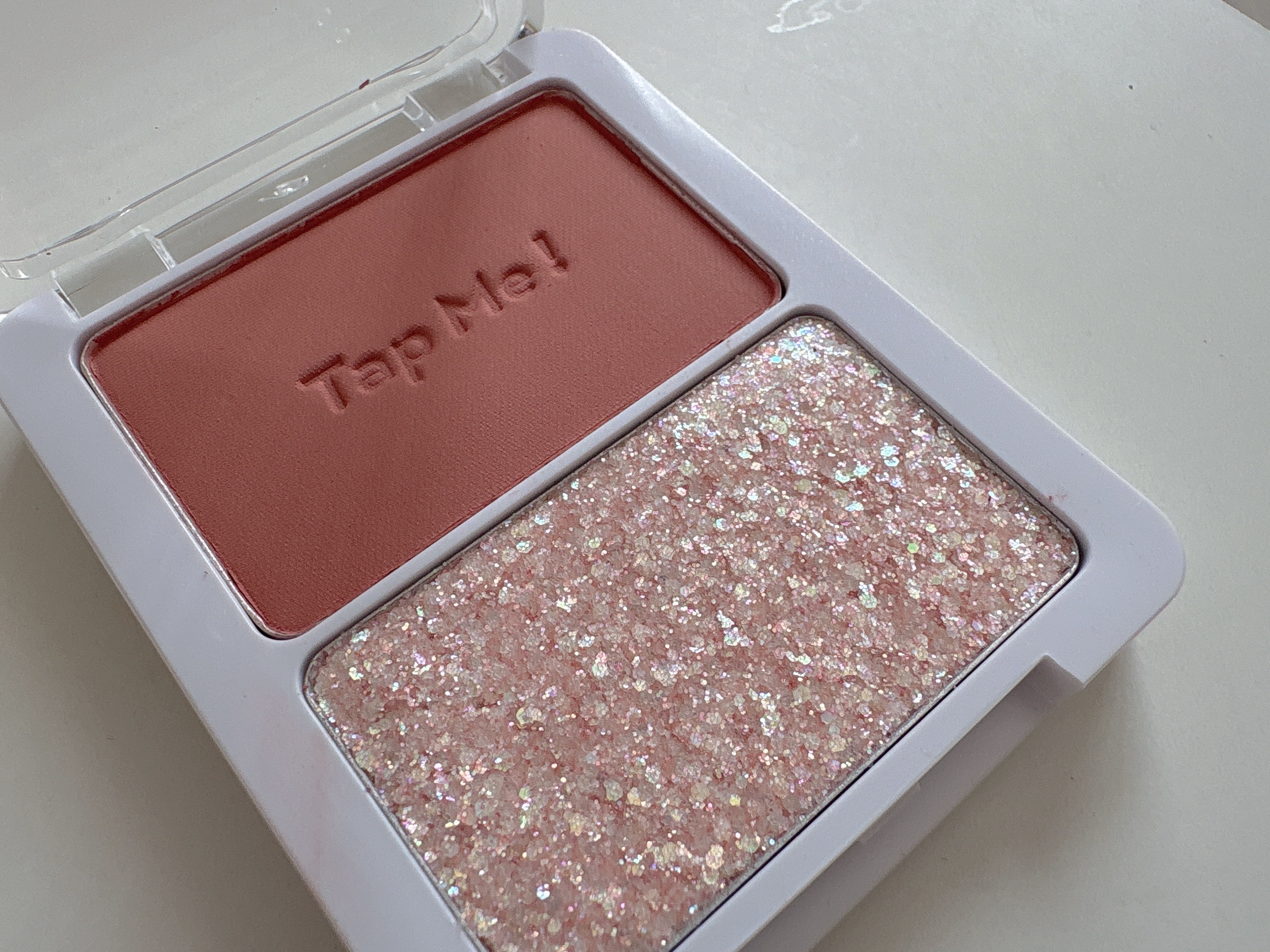 タップミー パレットデュオ/unleashia/アイシャドウパレットを使ったクチコミ（3枚目）