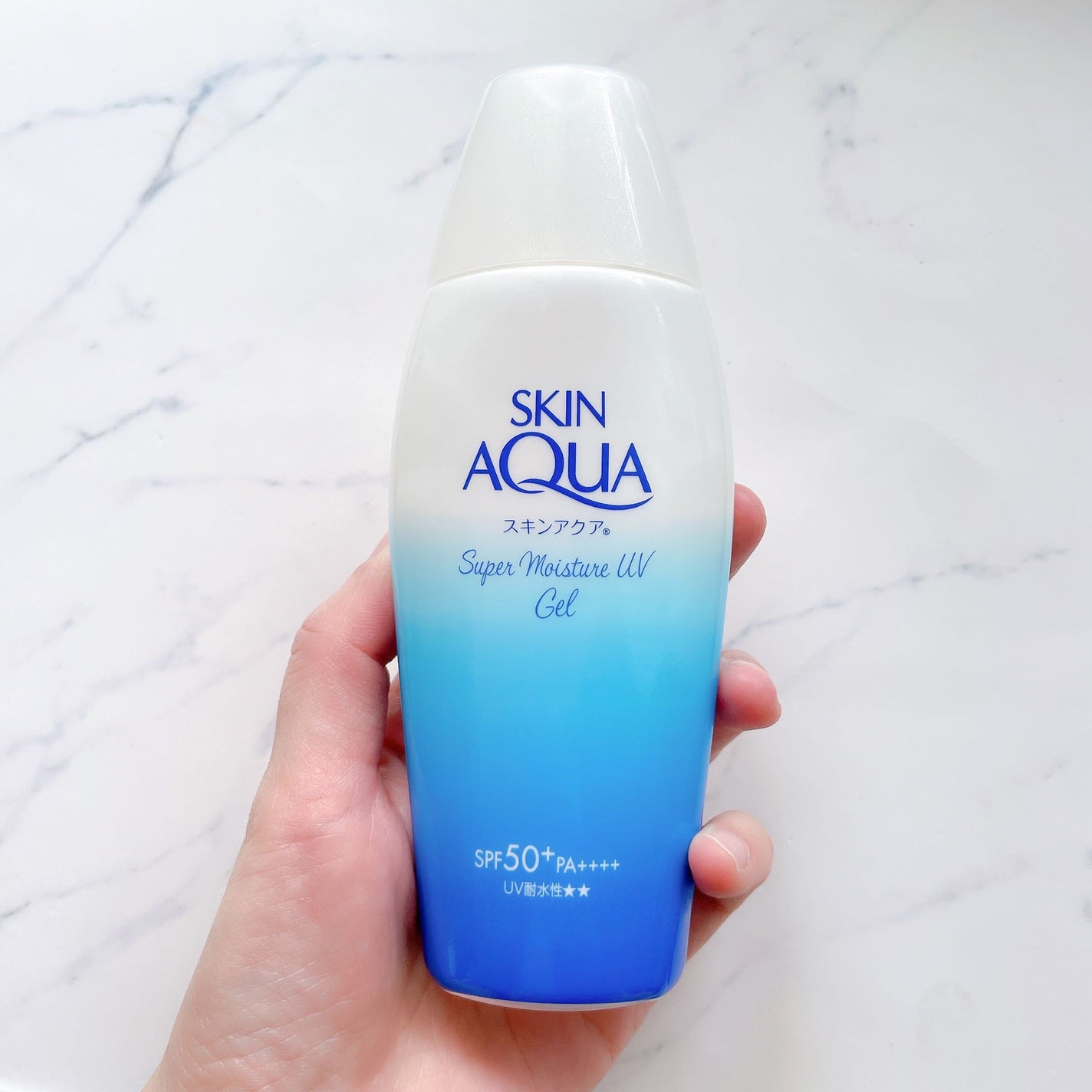 スキンアクア スーパーモイスチャージェル/スキンアクア/日焼け止めジェルを使ったクチコミ(2枚目)