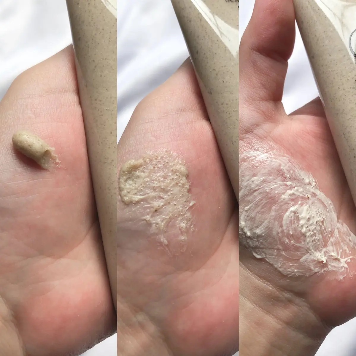 シーソルトセラピースカルプスケーラー/GROWUS/ヘッドスクラブを使ったクチコミ（3枚目）