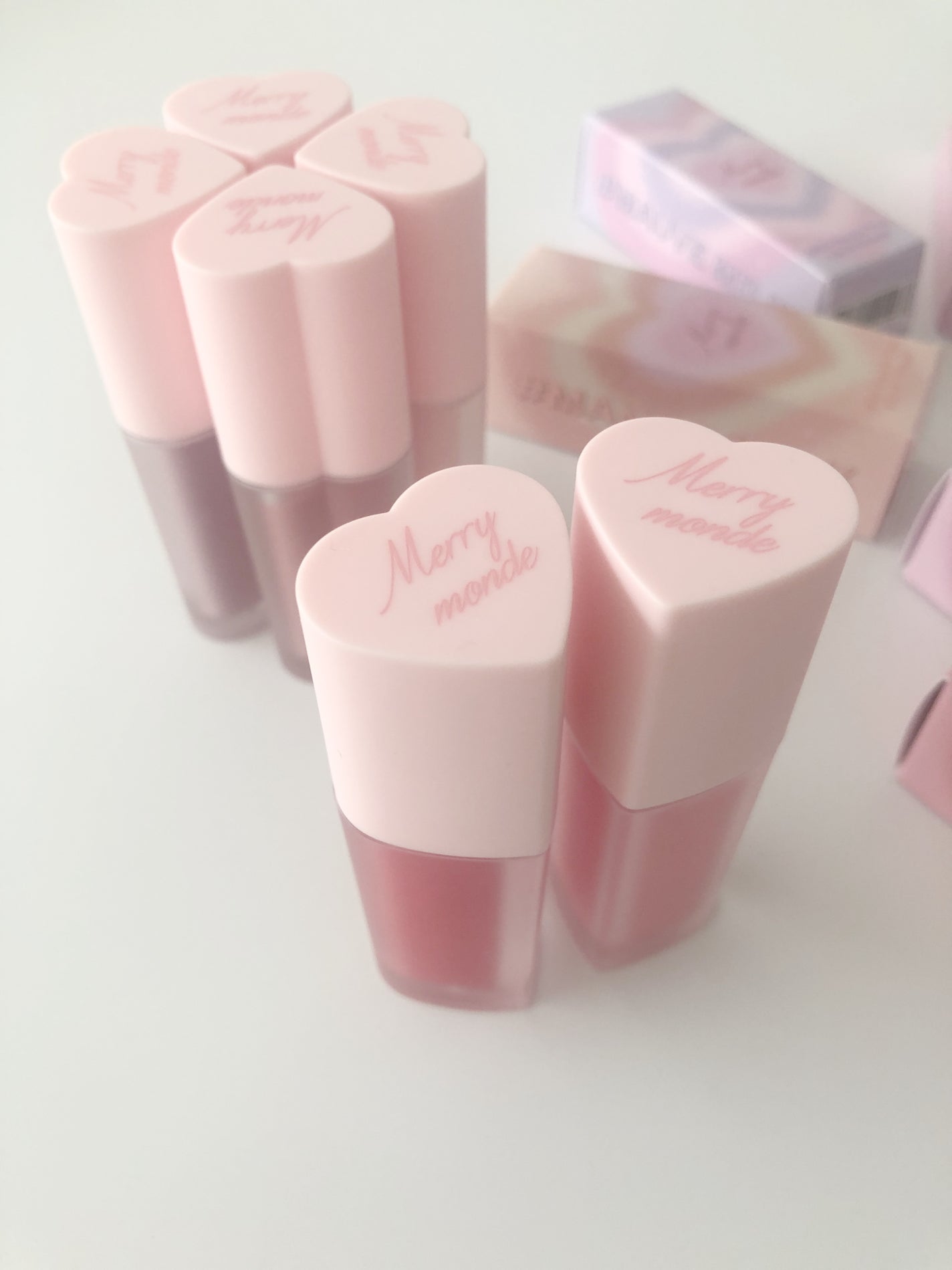 ミルクハートティントリップアンドチーク/Merrymonde/リップティントを使ったクチコミ(2枚目)