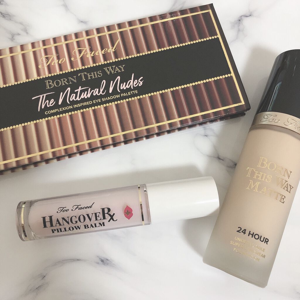 ボーン ディス ウェイ アンディテクタブル 24H マット ファンデーション ヌード/Too Faced/リキッドファンデーションを使ったクチコミ（1枚目）