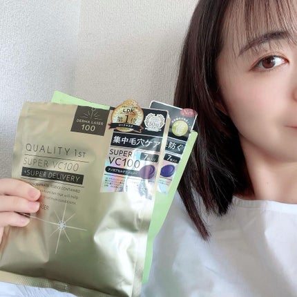 ダーマレーザースーパーVC100マスク/クオリティファースト/シートマスク・パックを使ったクチコミ(3枚目)