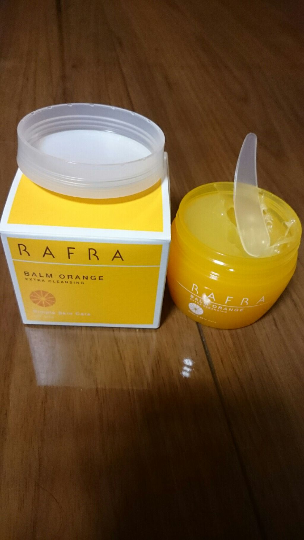 バームオレンジ/RAFRA/クレンジングバームを使ったクチコミ（1枚目）