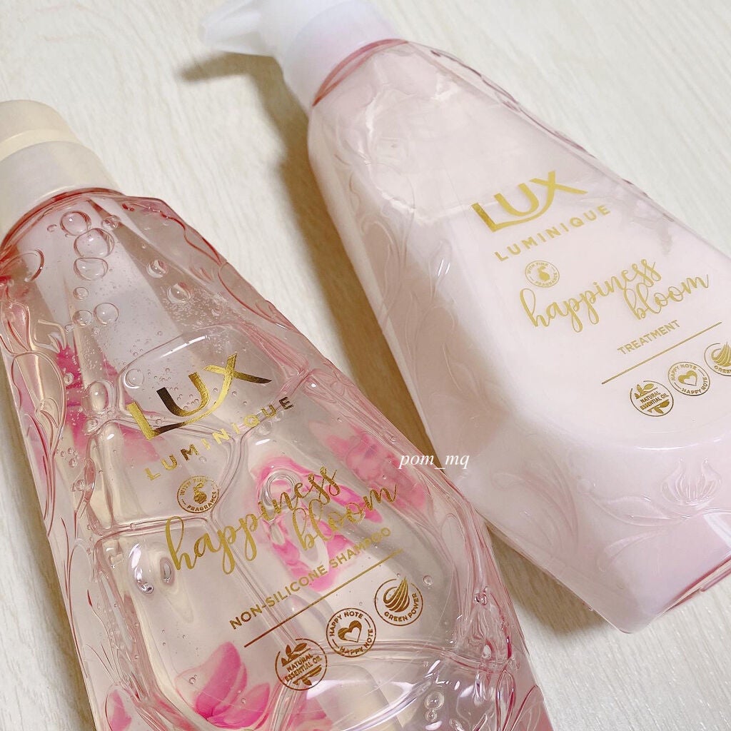 ルミニーク ハピネスブルーム シャンプー/トリートメント/LUX/市販シャンプーを使ったクチコミ(1枚目)