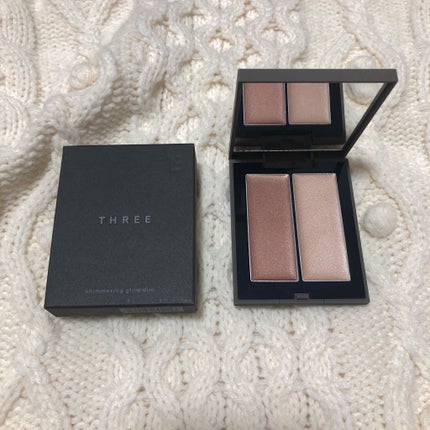 THREE シマリング グロー デュオ/THREE/クリームハイライトを使ったクチコミ(1枚目)