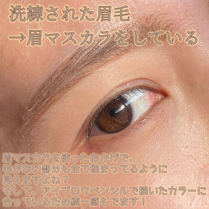 カラーリングアイブロウ/ヘビーローテーション/眉マスカラを使ったクチコミ(3枚目)