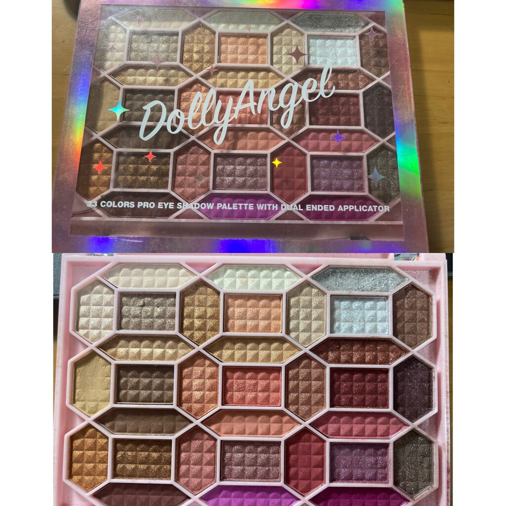 33色プロアイシャドウパレット/Dolly Angel/アイシャドウパレットを使ったクチコミ（2枚目）