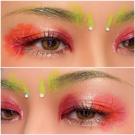 花簇流錦 クリーミーリキッドアイシャドウ/花西子/リキッドアイシャドウを使ったクチコミ(2枚目)