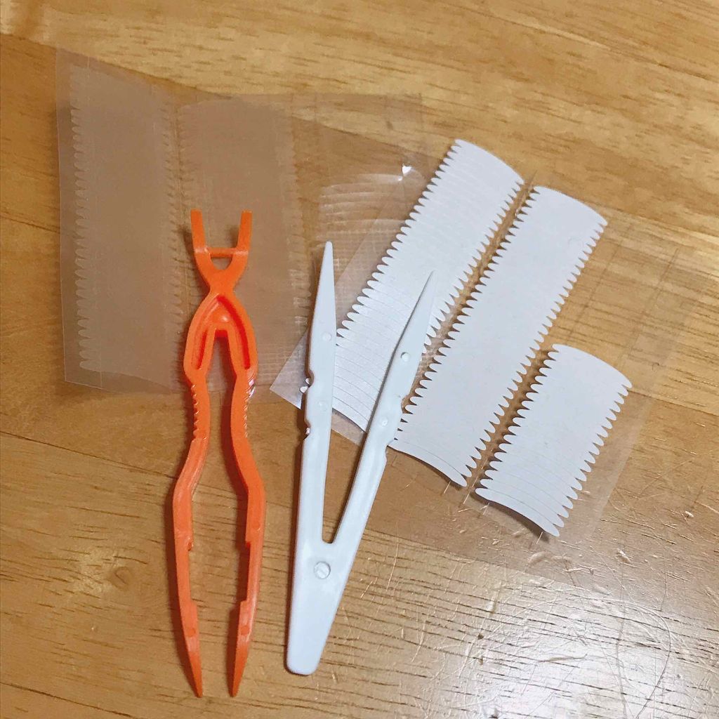 のびーるアイテープ（絆創膏タイプ、レギュラー）/DAISO/二重まぶた用アイテムを使ったクチコミ（2枚目）