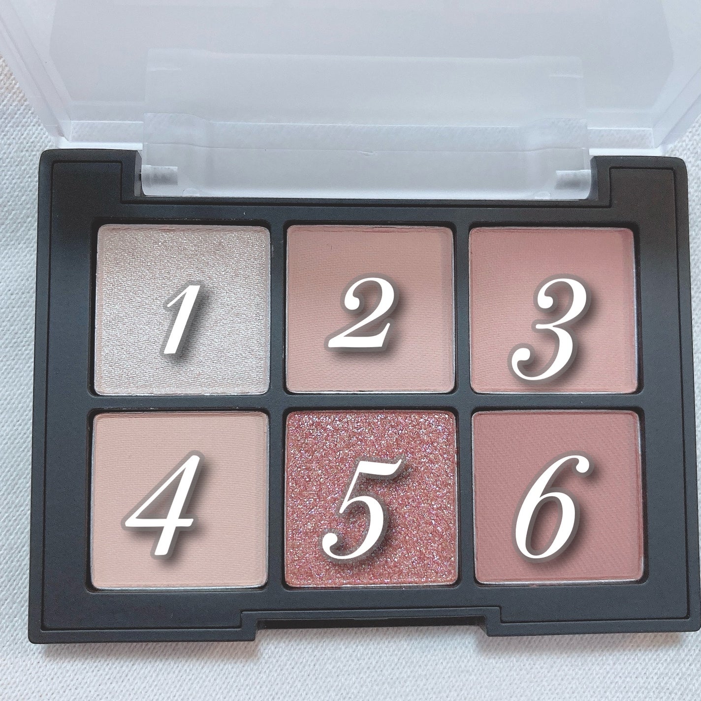 ブラーフィニシュシャドウパレット/Dinto/アイシャドウパレットを使ったクチコミ(4枚目)