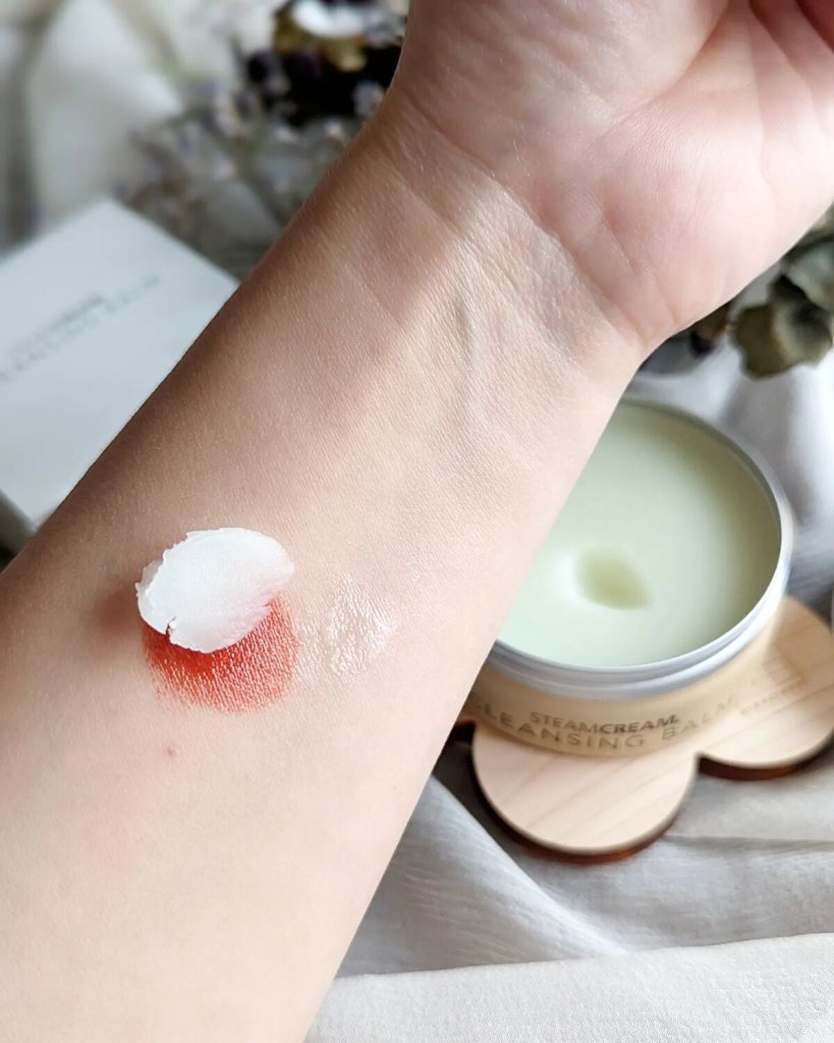 スチームクリーム クレンジングバーム/STEAMCREAM/クレンジングバームを使ったクチコミ(3枚目)