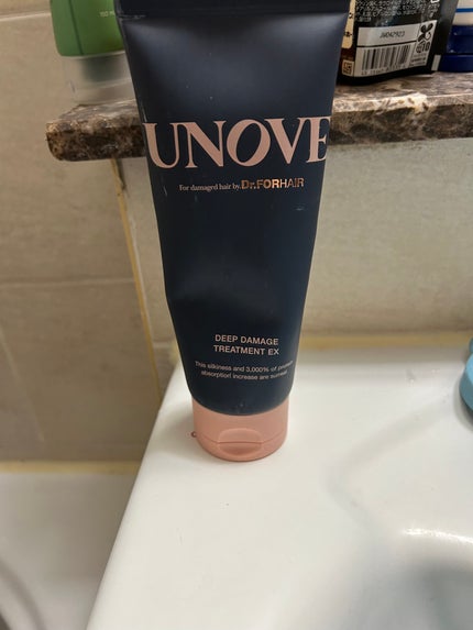 ディープダメージトリートメントEX/UNOVE/洗い流すヘアトリートメントを使ったクチコミ(1枚目)