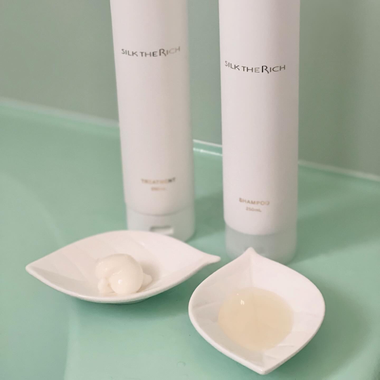 SILK THE RICH モイスト&リペア シャンプー・トリートメント/SILK THE RICH/市販シャンプーを使ったクチコミ（2枚目）